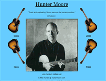 Tablet Screenshot of huntermoore.com